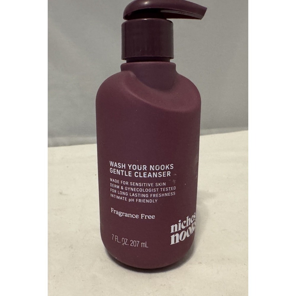 Niches &‎ Nooks Gentle Cleanser Fragrance Free pH Intimate Wash 7fl oz